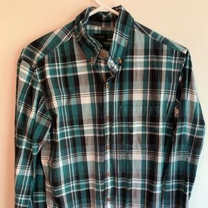 J Crew plaid button down